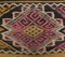 Tappeto Kilim Runner vintage fatto a mano con lana Oushak 2x9, Immagine 6