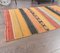 2x9 Vintage Turkish Oushak Handmade Wool Kilim Runner Rug 3