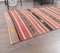 3x10 Vintage Turkish Oushak Handmade Wool Kilim Runner Rug, Image 4