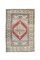 4x6 Vintage Turkish Oushak Handmade Wool Small Area Rug, Image 1