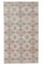 Tapis Floral Oulhak 4x7 Vintage Fait Main en Laine, Turquie 1