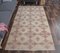 4x7 Vintage Turkish Oushak Handmade Wool Floral Rug 2