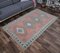 4x7 Vintage Turkish Oushak Handmade Wool Carpet 2