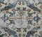3x6 Handgemachter türkischer Vintage Oushak Teppich aus Wolle mit floralem Muster 6