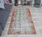 3x6 Handgemachter türkischer Vintage Oushak Teppich aus Wolle mit floralem Muster 3