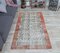 3x6 Vintage Turkish Oushak Handmade Wool Floral Rug 3