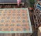 4x7 Vintage Turkish Oushak Handmade Wool Floral Rug, Image 4