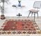 Zerbino Oushak vintage 3x5 o piccolo tappeto, Turchia, Immagine 2