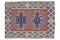 4x5 Vintage Turkish Oushak Kilim Bath Mat or Small Carpet 1