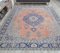 Tapis Oushak 8x10 Vintage Fait Main en Laine 2