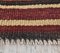 4x4 türkischer Vintage Ouschak Kleien Flachgewebe Teppich oder Fußmatte 5