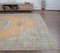 7x11 Vintage Middle East Oushak Handmade Orange Oriental Rug 3