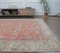 7x10 Vintage Turkish Oushak Handmade Wool Floral Carpet, Image 3
