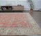 Tapis Floral Oushak 7x10 Vintage Fait Main en Laine, Turquie 3