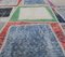 Tappeto Oushak fatto a mano con patchwork fatto a mano, Turchia, Immagine 6