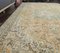 6x10 Vintage Middle East Orange Oushak Handmade Wool Rug, Image 4