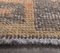 Tappeto Oushak vintage in lana arancione fatto a mano 3x6, Turchia, Immagine 5