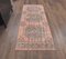 3x7 Vintage Turkish Oushak Runner Small Carpet Handmade in Wool 2