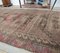 3x10 Vintage Kurdish Oushak Handmade Wool Rug in Brown, Image 5