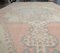 4x7 Antique Middle East Oushak Handmade Wool Oriental Carpet 6