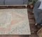 4x7 Antique Middle East Oushak Handmade Wool Oriental Carpet, Image 4