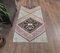 3x6 Vintage Turkish Oushak Handmade Wool Runner Rug 2