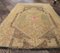 1x2 Vintage Turkish Oushak Doormat or Small Carpet, Image 5