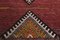 6x11 Vintage Turkish Oushak Handmade Red Wool Kilim Area Rug 4