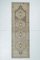 3x10 Vintage Turkish Oushak Handmade Wool Runner Carpet, Image 1