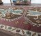 3x9 Vintage Turkish Oushak Eclectic Hand-Knotted Wool Runner Rug 5