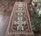 Tapis Oishak Eclectic Vintage Fait à la Main en Laine, Turquie, 3x9 2