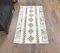 Tapis Oushak Fait à la Main Vintage en Laine, Turquie, 3x4 3