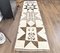 3x11 Vintage Turkish Oushak Handmade Wool Boho Runner Rug 2