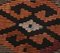 4x13 Vintage Turkish Kilim Oushak Handmade Wool Flatweave Rug, Image 3