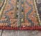 2x4 Vintage Turkish Oushak Handmade Wool Runner Rug 5