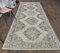5x12 Antique Middle East Handmade Wool Wide Faded Runner Rug, Image 2