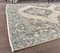 5x12 Antique Middle East Handmade Wool Wide Faded Runner Rug, Image 4