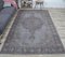 6x9 Vintage Turkish Oriental Oushak Handmade Wool Rug 1