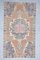 Orientfarbener 4x9 Orih-orientalischer Vintage Oushak Teppich aus Wolle 1