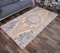 Tapis Oriental 4x4 Vintage Moyen-Orient en Laine d'Oushak 3