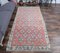 4x5 Vintage Turkish Oushak Handmade Wool Floral Carpet 3