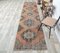 3x13 Vintage Turkish Oushak Handmade Wool Oriental Runner Rug 2