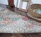 2x6 Vintage Turkish Oushak Handmade Wool Floral Runner Rug, Image 5