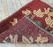 2x3 Vintage Turkish Oushak Crimson Doormat or Carpet, Image 6