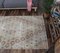 Türkischer Vintage Oushak Vintage Wollfarm Teppich mit 4 x 6 Feldern 4