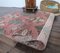 Tapis de Couloir 2x5 Vintage Oushak Fait Main en Laine, Turquie 7