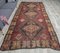 5x12 Vintage Turkish Oushak Handmade Red Wool Kilim Area Rug 2