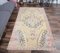 4x7 Antique Middle East Faded Yellow Oriental Area Carpet 2