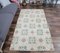 4x7 Vintage Turkish Oushak Handmade Neutral Wool Rug, Image 2