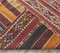 Handgewebter 3x6 türkischer Vintage Kilim Oushak Woll Navajo Teppich 6